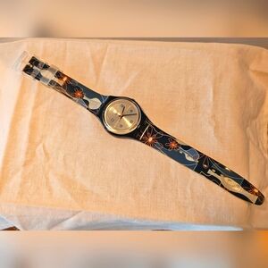 Swatch Watch VINTAGE RARE Jardin D'Hiver GS117 Exc Running